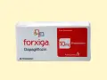 Opakowanie leku Forxiga 10mg z dapaglifloziną, 98 tabletek.