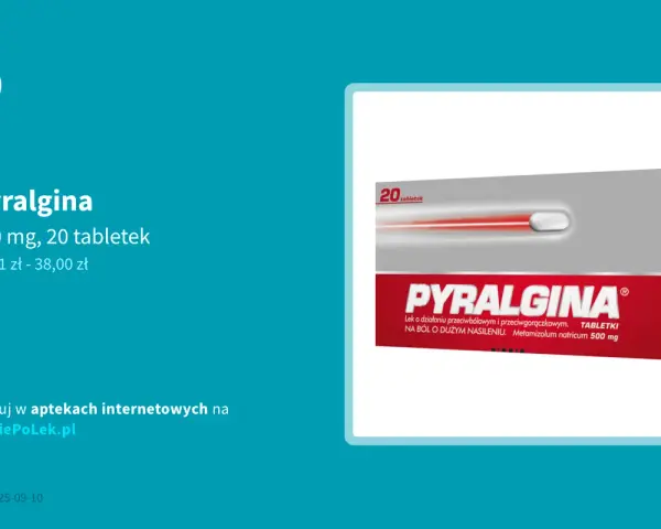 Na co jest lek pyralgina? Poznaj działanie i skutki uboczne