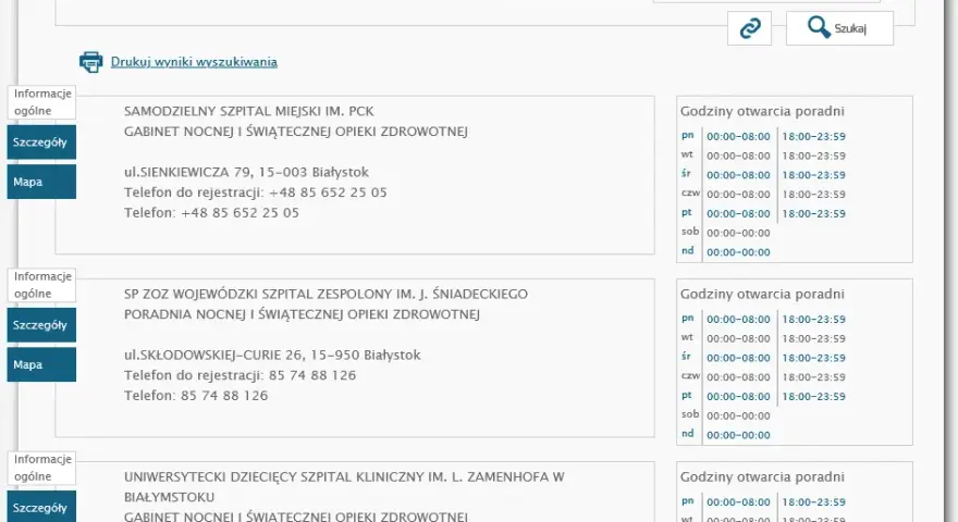 Gdzie na pogotowie w Białymstoku? Sprawdź najważniejsze miejsca pomocy