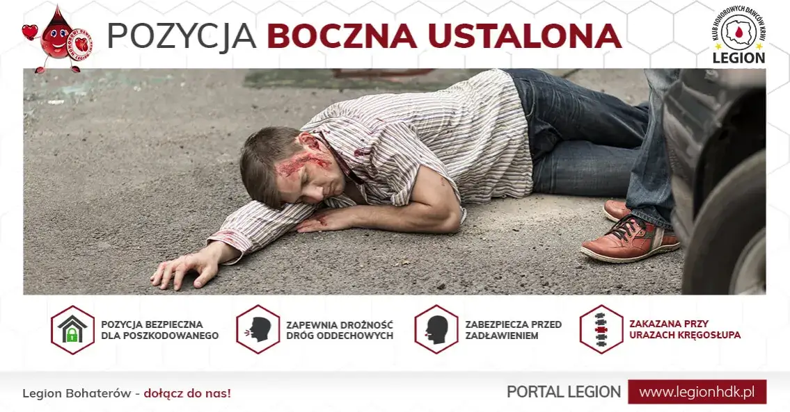 Zdjęcie Jak wygląda pozycja bezpieczna – kluczowe kroki, aby uratować życie